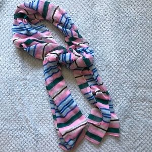 J. Crew Sheer Striped Scarf